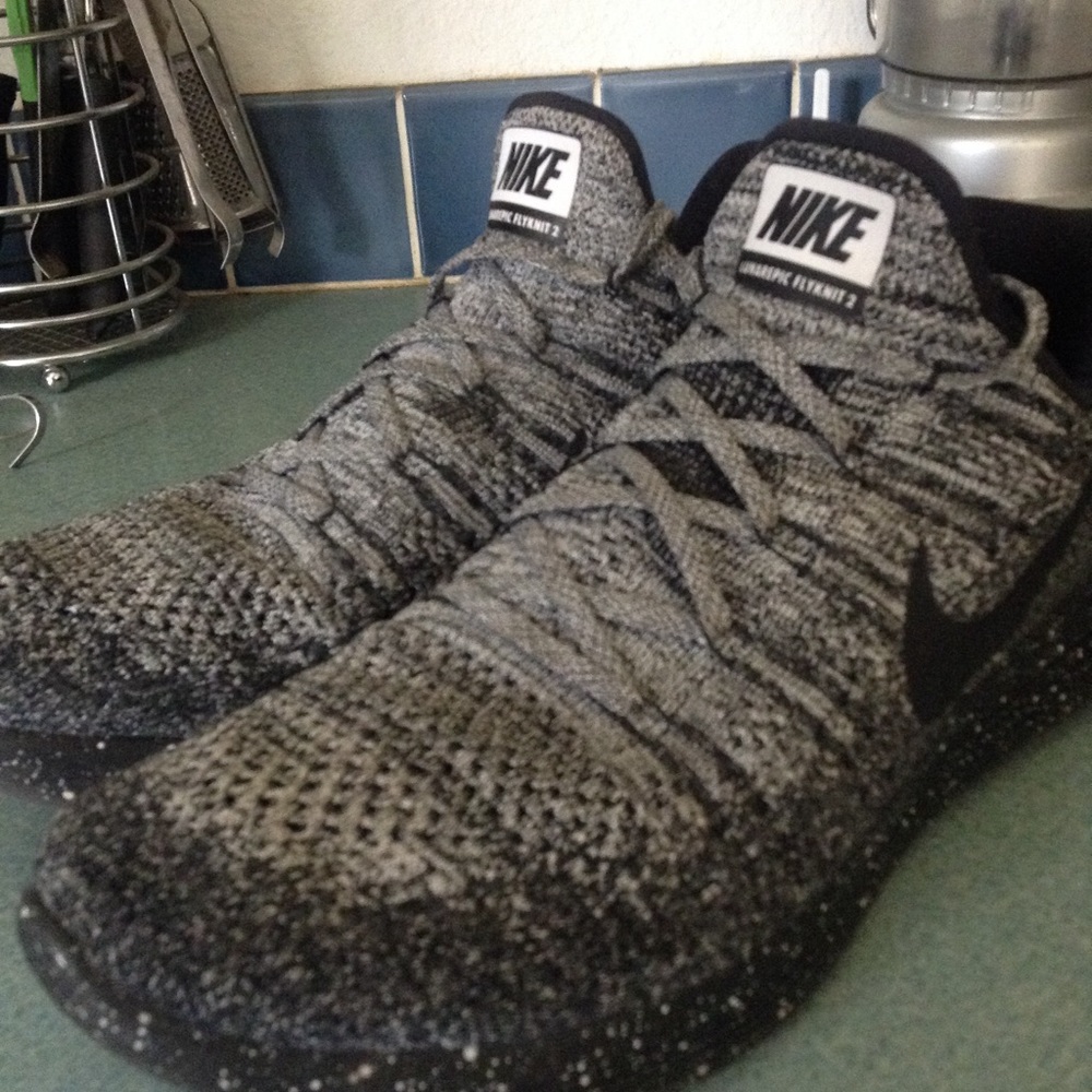 Nike lunar epic 2 Oreo sz 12 flyknit lunarepic